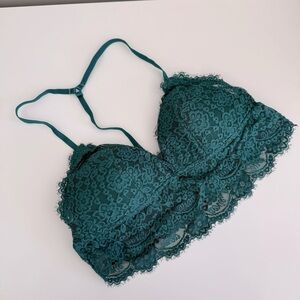 Aerie Eyelash Lace Bralette, S